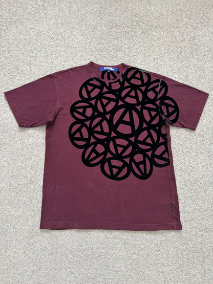 SS04 Junya Watanabe MAN Velvet Anarchy T Shirt