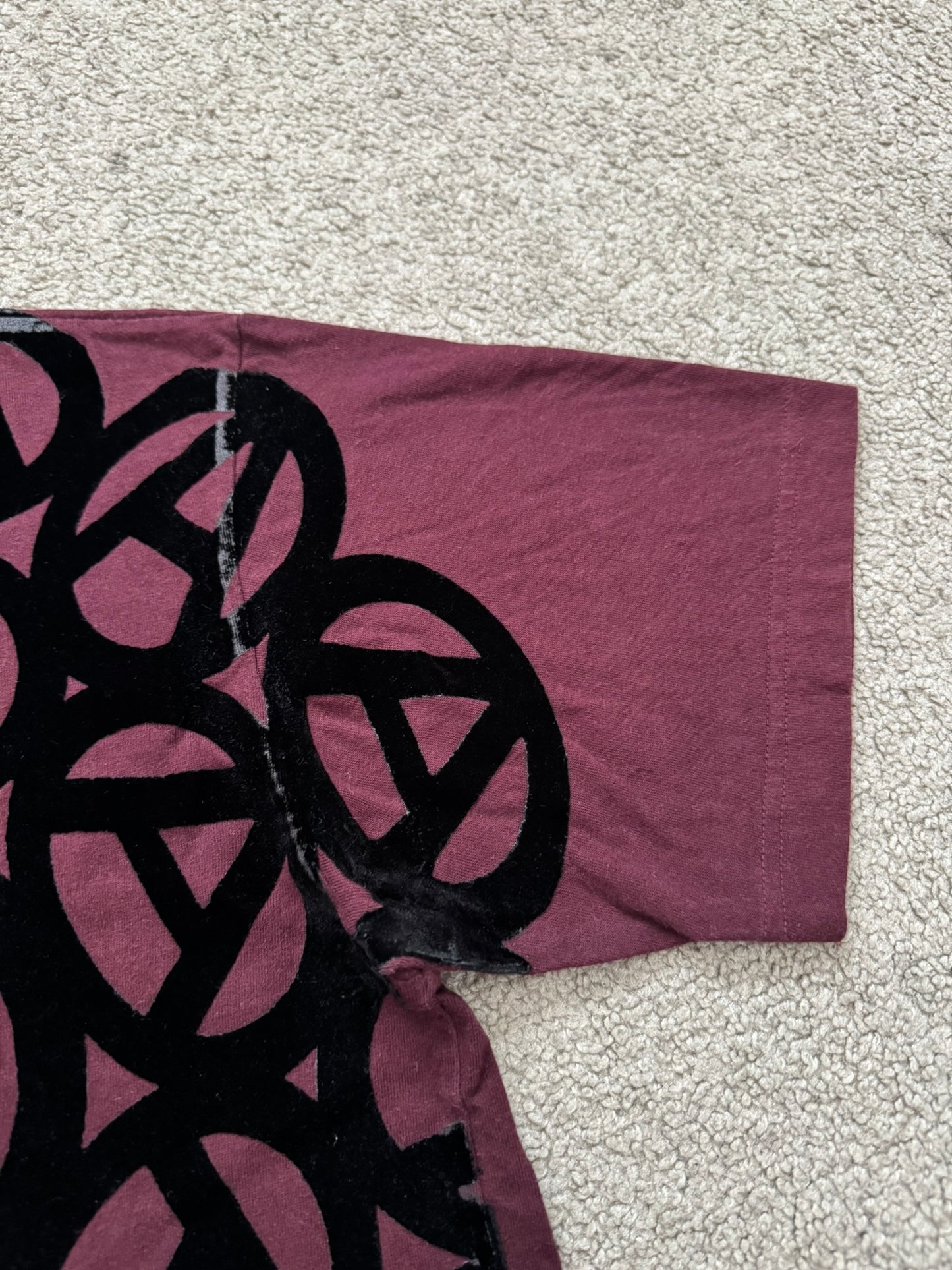 SS04 Junya Watanabe MAN Velvet Anarchy T Shirt