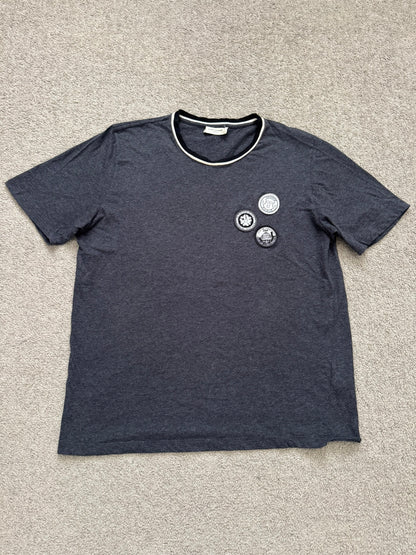 SS18 Saint Laurent Paris "Love Me Forever" Patch T Shirt