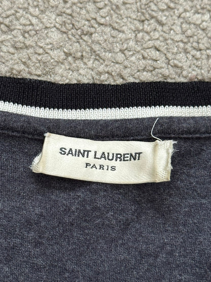 SS18 Saint Laurent Paris "Love Me Forever" Patch T Shirt