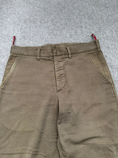 AW00 Prada Sport Tab Zipper Work Pants
