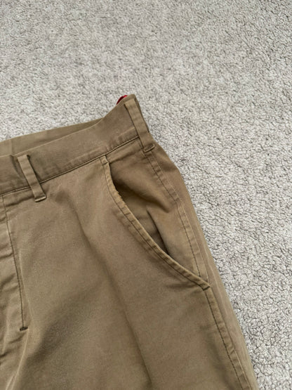 AW00 Prada Sport Tab Zipper Work Pants