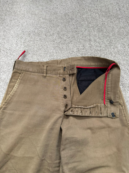 AW00 Prada Sport Tab Zipper Work Pants