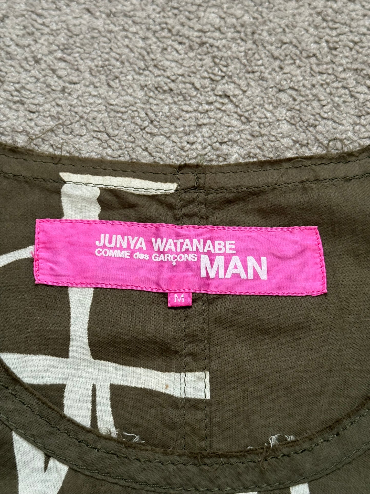 SS04 Junya Watanabe MAN Barbed Wire Cargo Tank Top