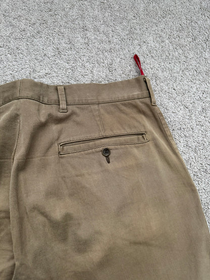 AW00 Prada Sport Tab Zipper Work Pants