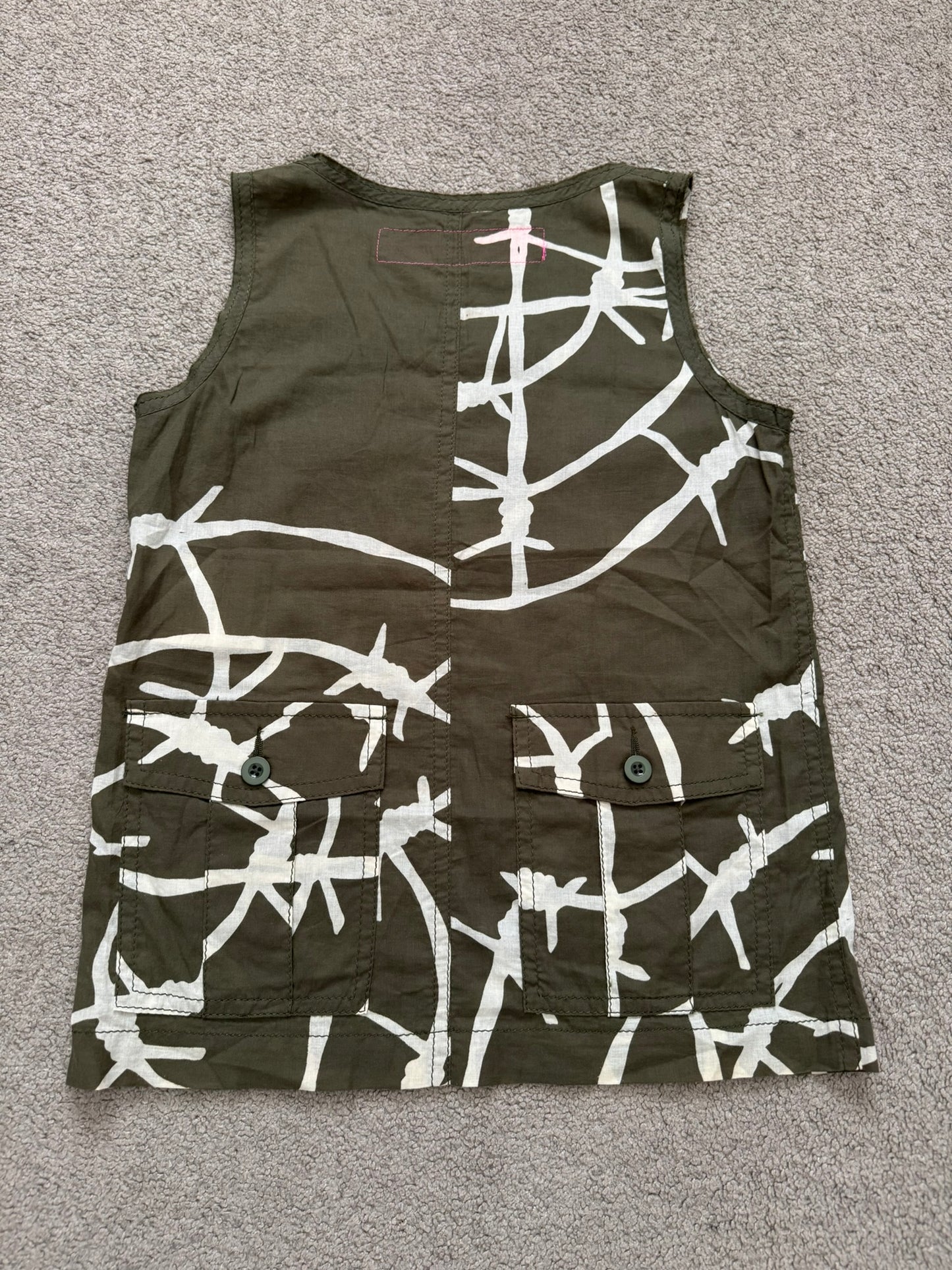 SS04 Junya Watanabe MAN Barbed Wire Cargo Tank Top