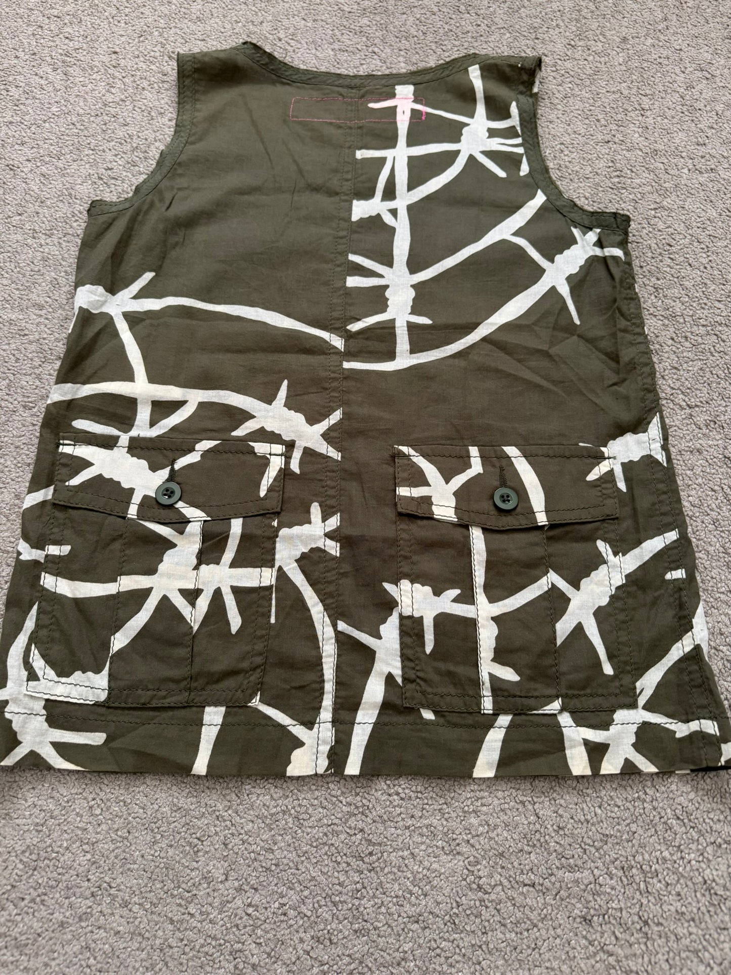 SS04 Junya Watanabe MAN Barbed Wire Cargo Tank Top