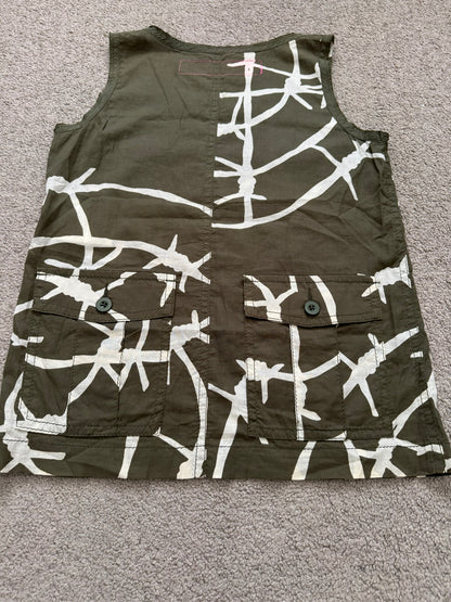 SS04 Junya Watanabe MAN Barbed Wire Cargo Tank Top