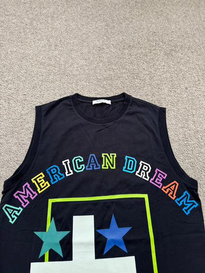 FW13 Givenchy by Riccardo Tisci American Dream Cross Tank Top