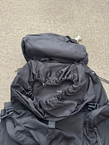 AW11 Undercover Prada GRT Black Nylon Utility Cargo Backpack
