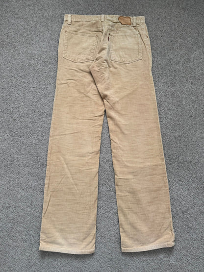 AW03 Number (N)ine Cable Knit Crying Heart Corduroy Pants