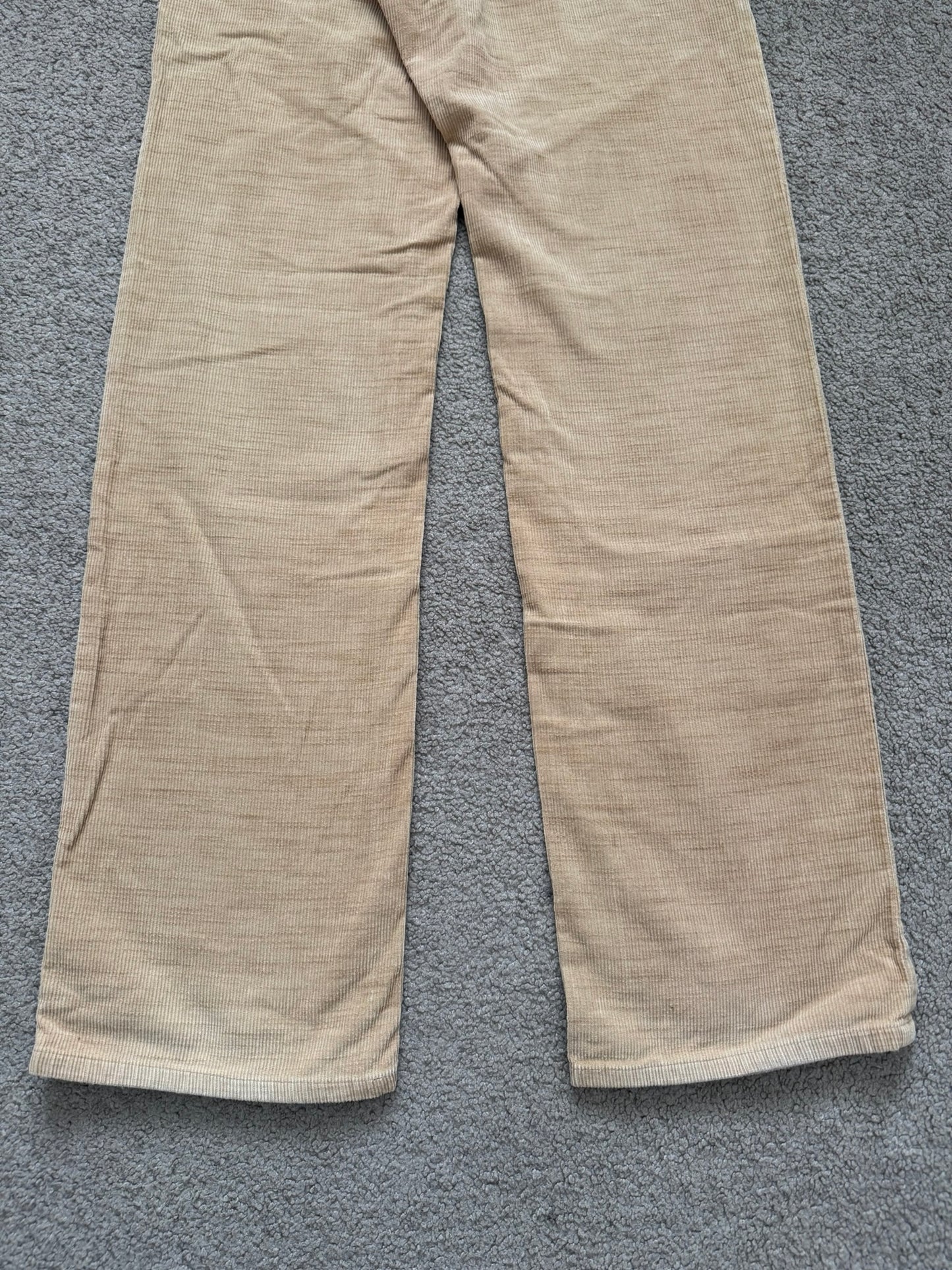 AW03 Number (N)ine Cable Knit Crying Heart Corduroy Pants