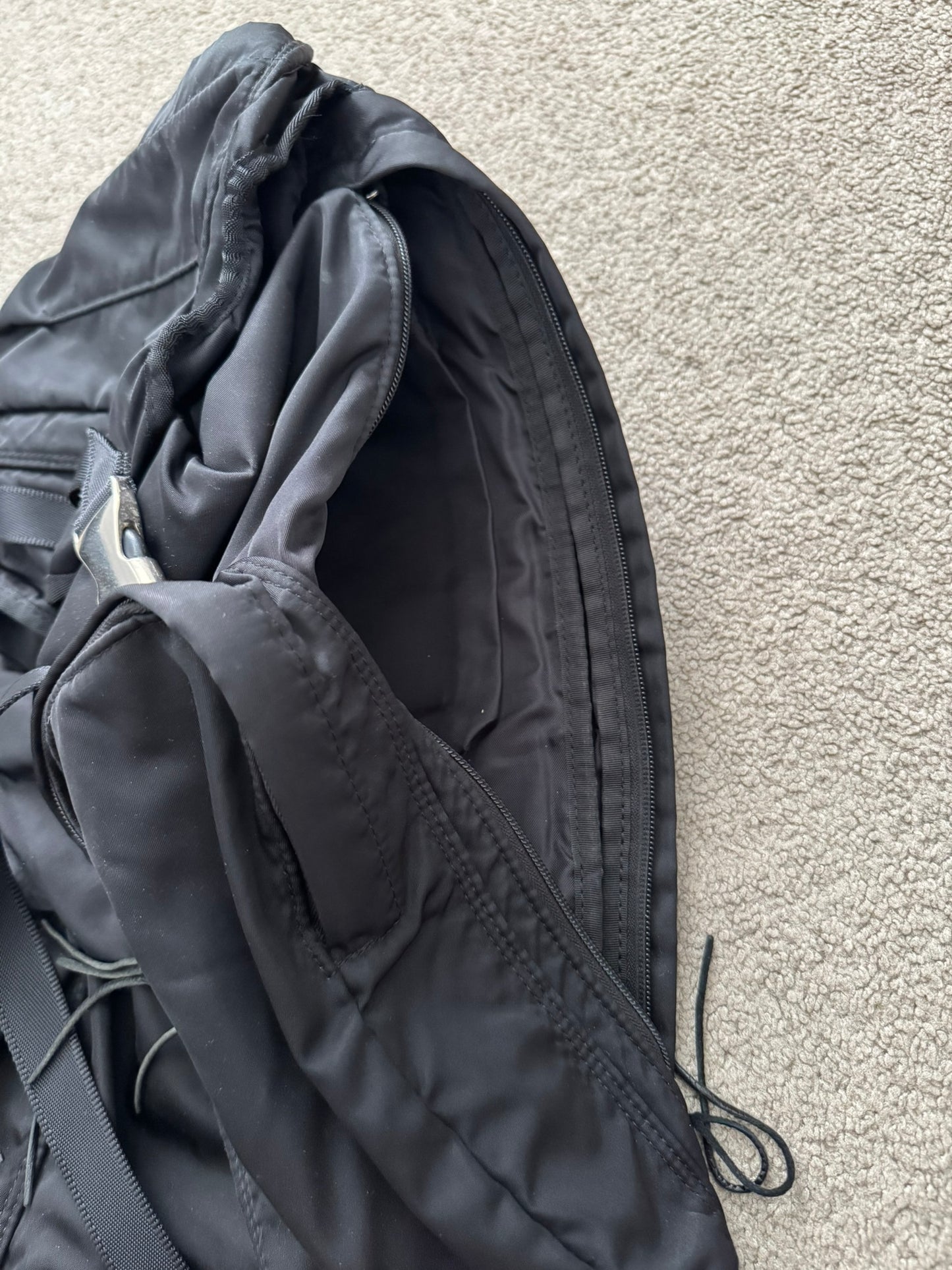 AW11 Undercover Prada GRT Black Nylon Utility Cargo Backpack