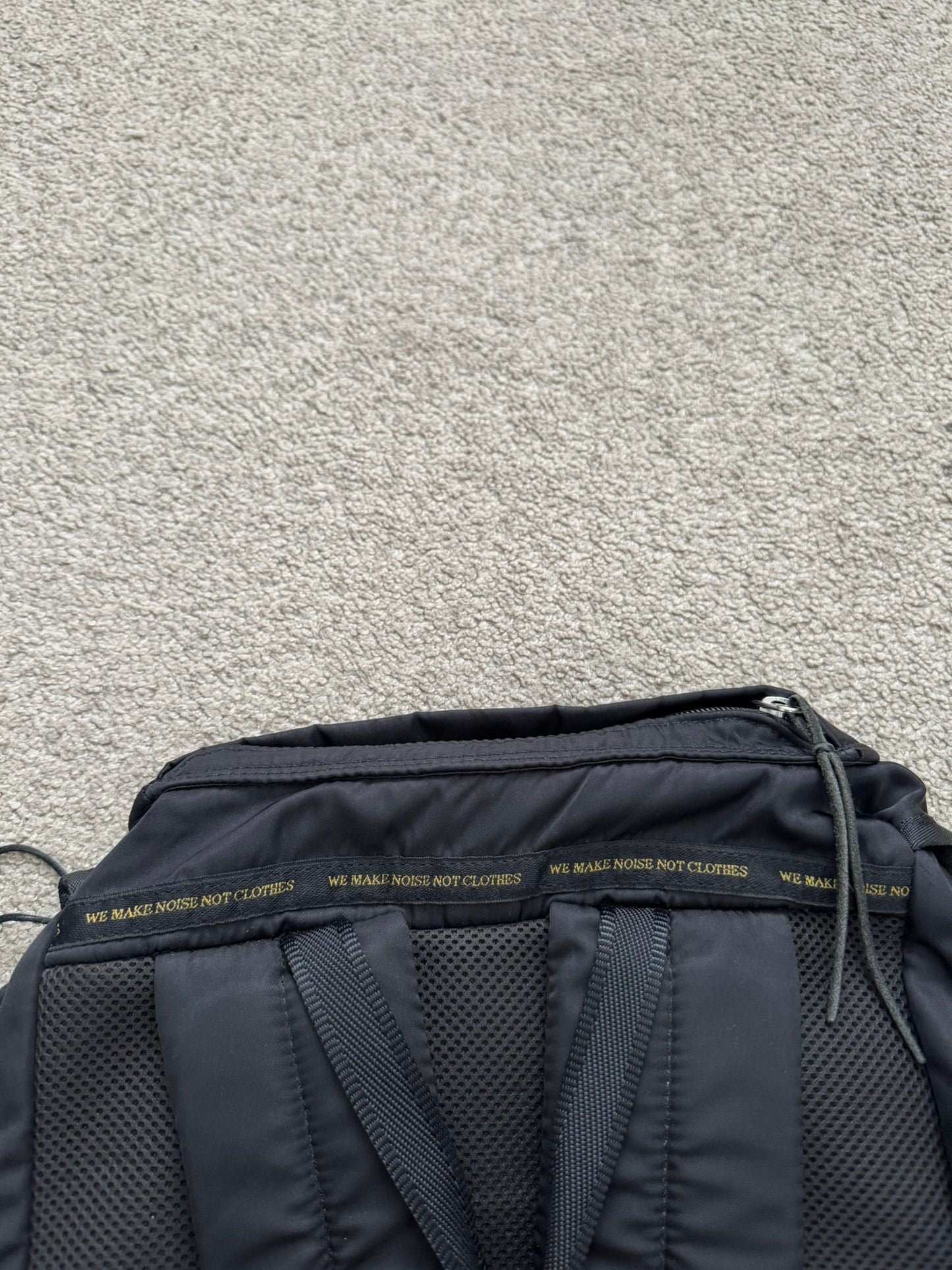AW11 Undercover Prada GRT Black Nylon Utility Cargo Backpack