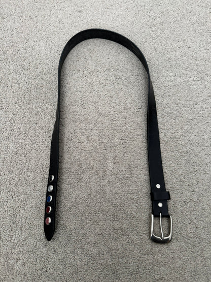 Comme Des Garcons Homme Plus Studded Gem Leather Belt