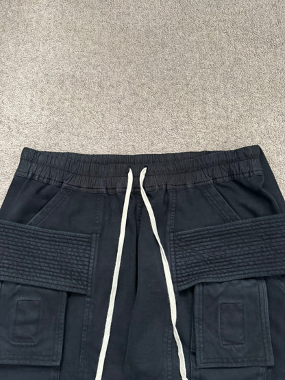 FW21 Rick Owens DRKSHDW Black Creatch Cargo Pants