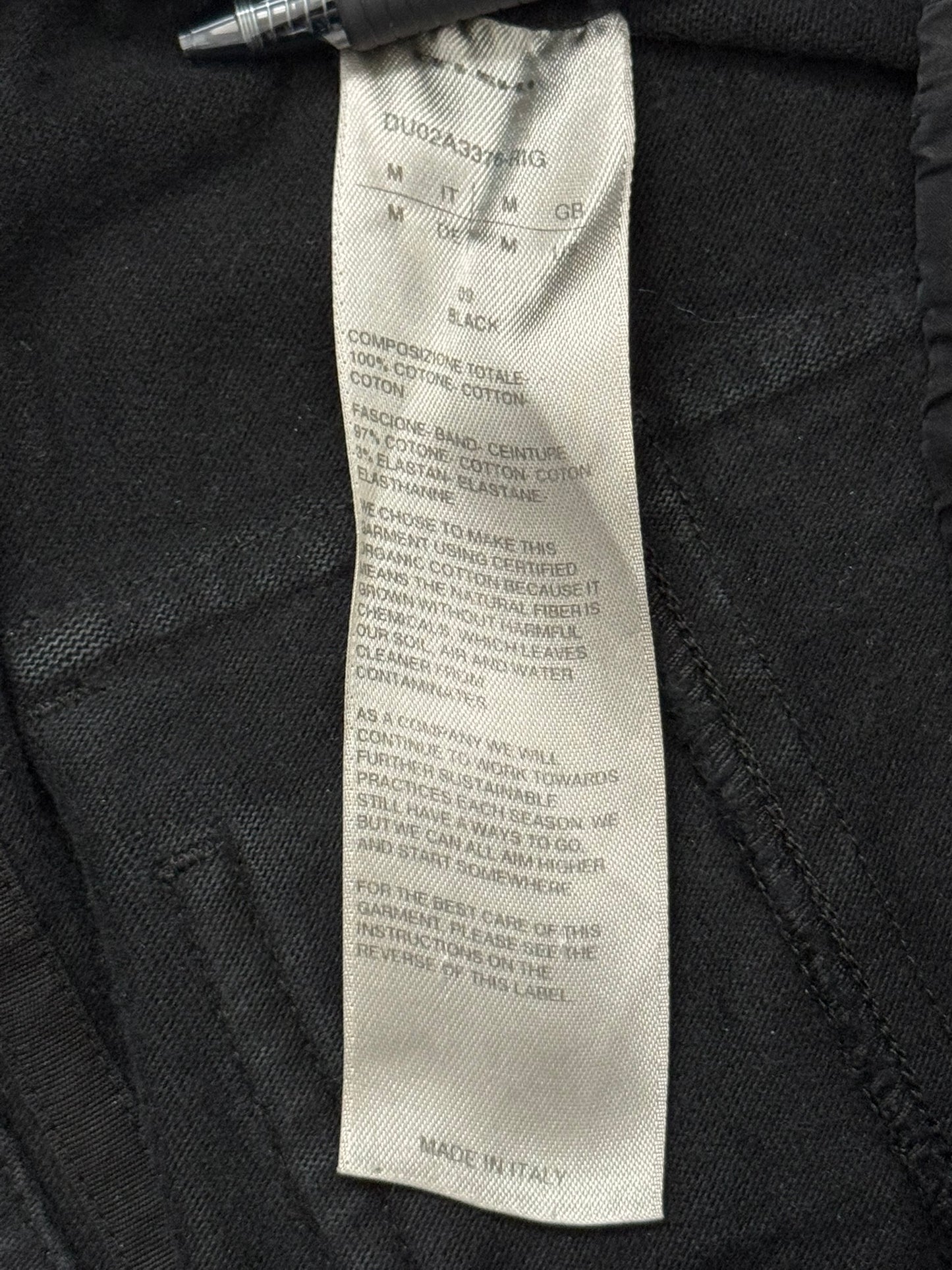 FW21 Rick Owens DRKSHDW Black Creatch Cargo Pants