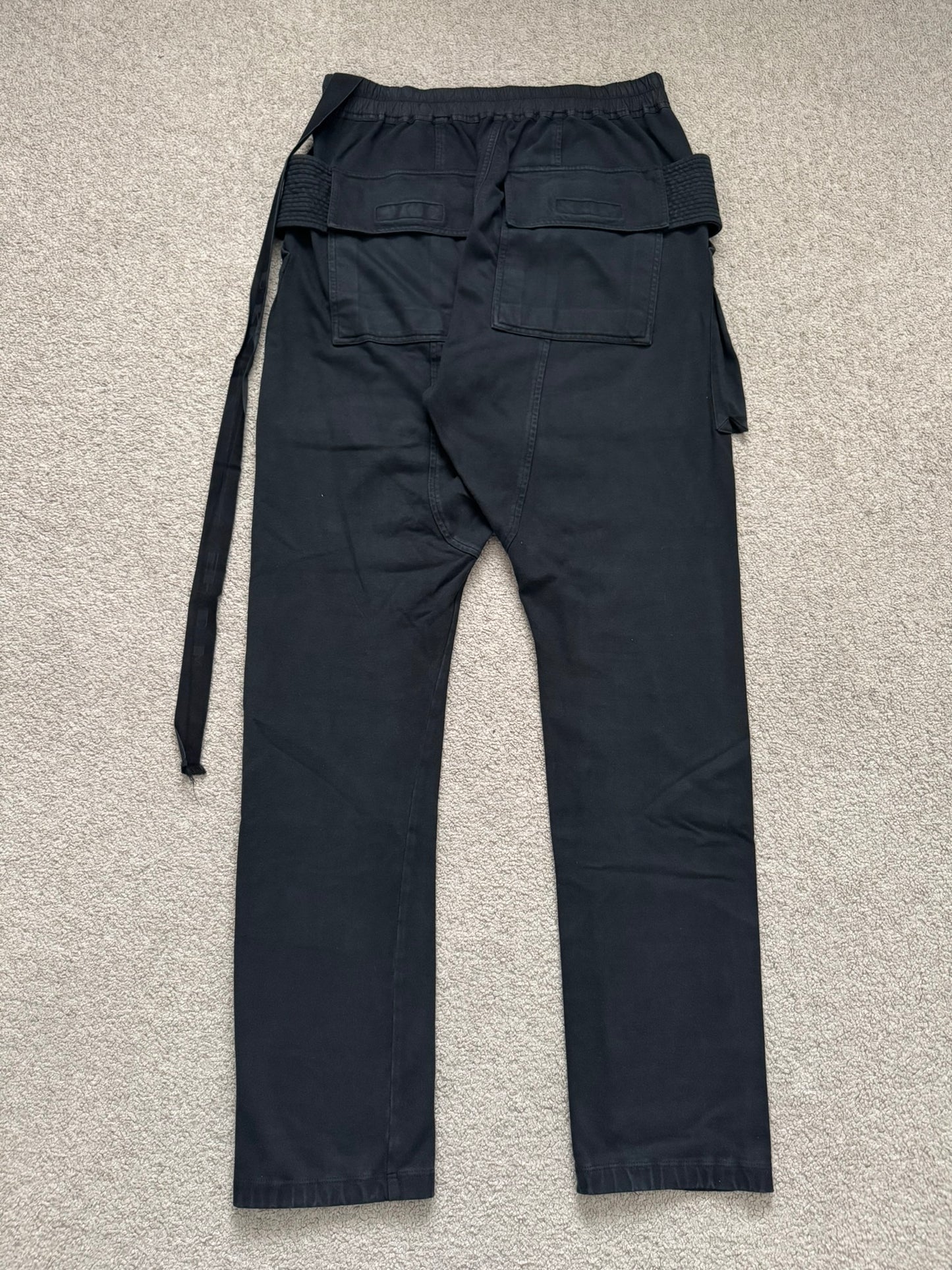 FW21 Rick Owens DRKSHDW Black Creatch Cargo Pants
