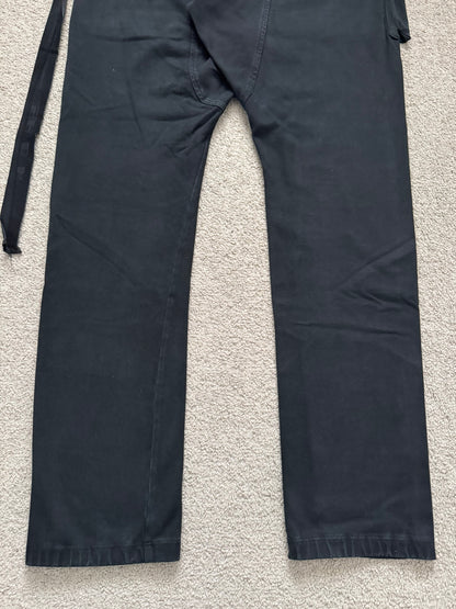 FW21 Rick Owens DRKSHDW Black Creatch Cargo Pants