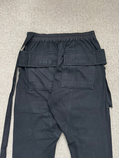FW21 Rick Owens DRKSHDW Black Creatch Cargo Pants
