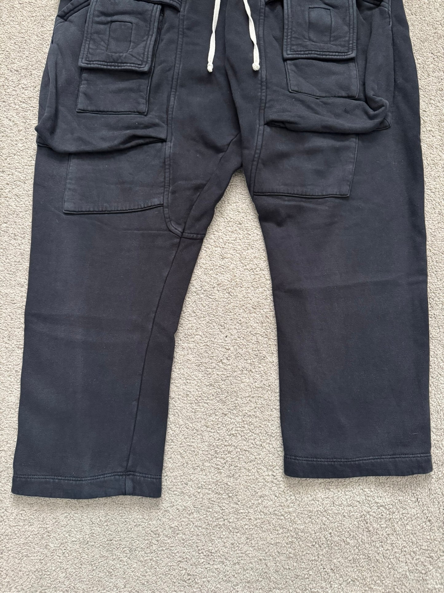 FW20 Rick Owens DRKSHDW Cropped Felpa Creatch Cargo Pants