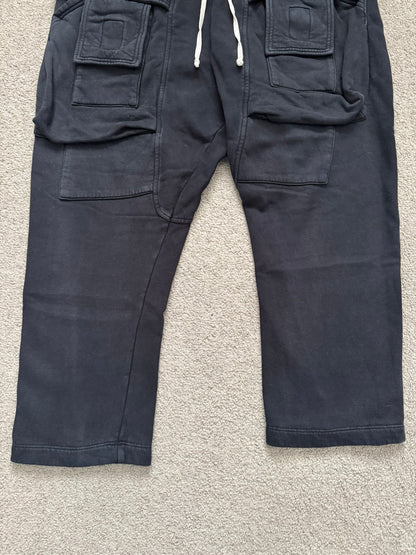 FW20 Rick Owens DRKSHDW Cropped Felpa Creatch Cargo Pants