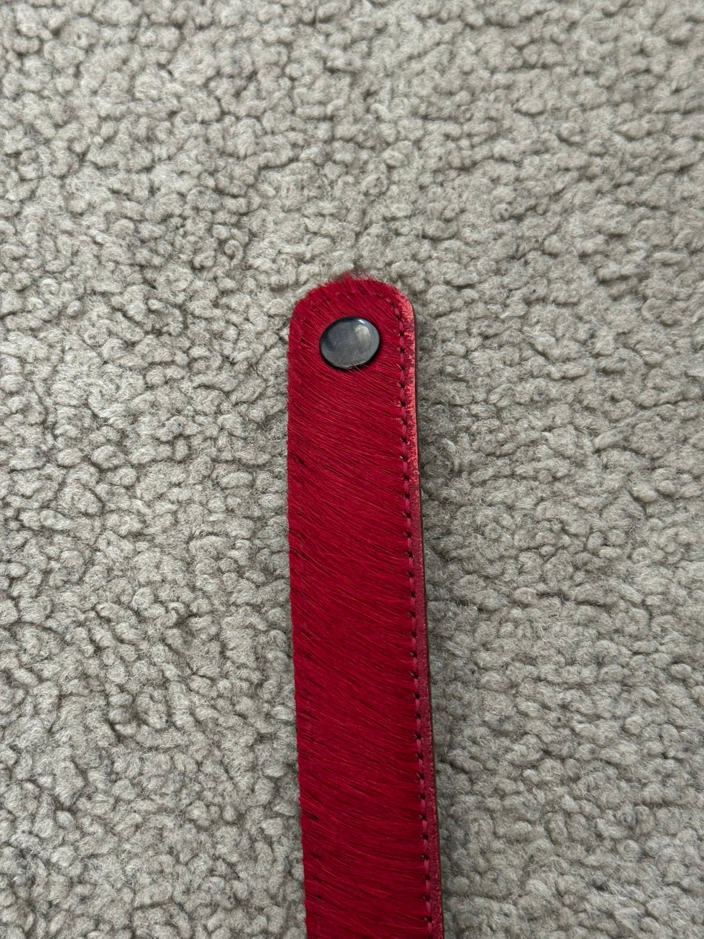 Undercover Ponyhair Snap Button Leather Bracelet