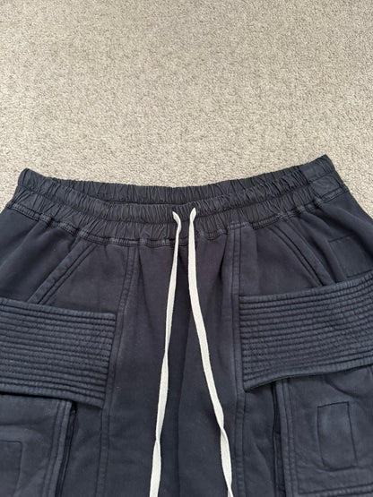 FW20 Rick Owens DRKSHDW Cropped Felpa Creatch Cargo Pants