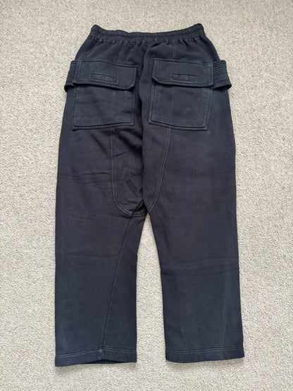 FW20 Rick Owens DRKSHDW Cropped Felpa Creatch Cargo Pants