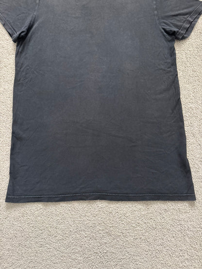 AW10 Balmain by Christophe Decarnin Distressed Black T Shirt
