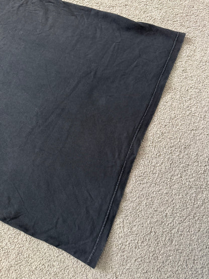 AW10 Balmain by Christophe Decarnin Distressed Black T Shirt