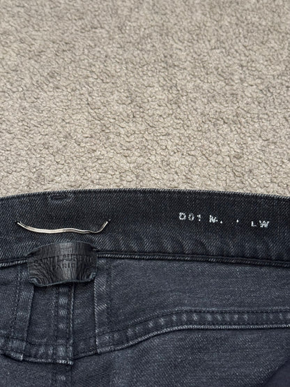 FW15 Saint Laurent by Hedi Slimane Black Washed D01 Denim Jeans