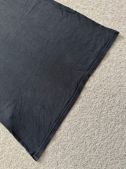 AW10 Balmain by Christophe Decarnin Distressed Black T Shirt
