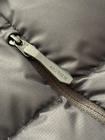 Arc'teryx Black Thorium Hooded Puffer Down Jacket