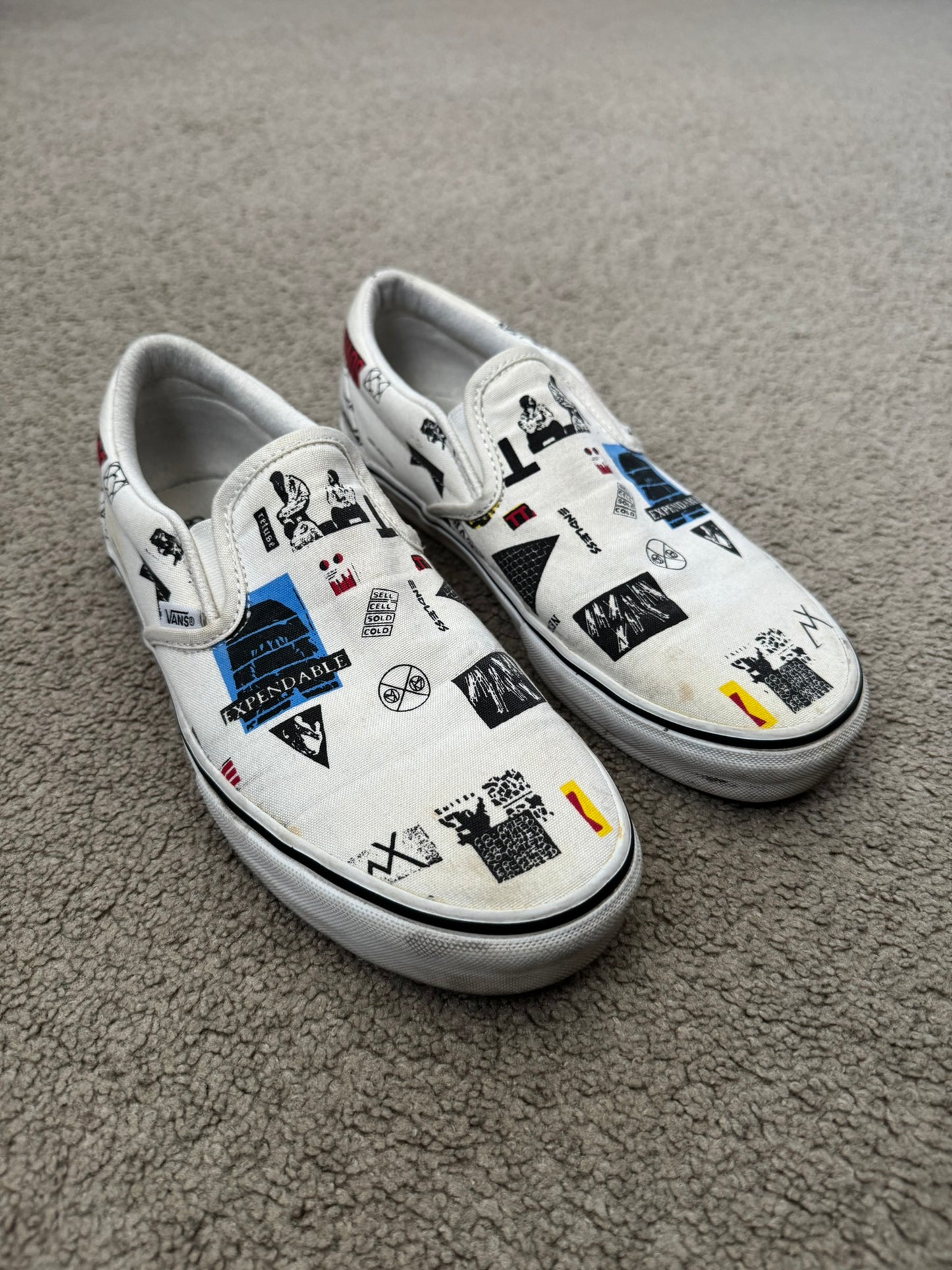 2005 Raf Simons x Comme Des Garcons x Colette Slip On Vans