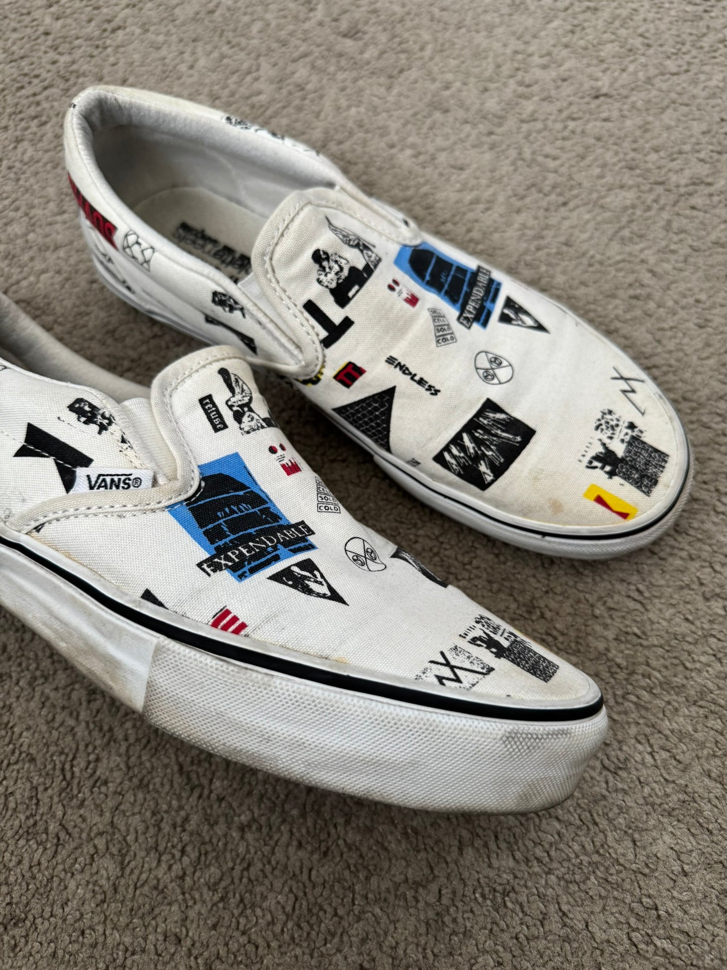 2005 Raf Simons x Comme Des Garcons x Colette Slip On Vans