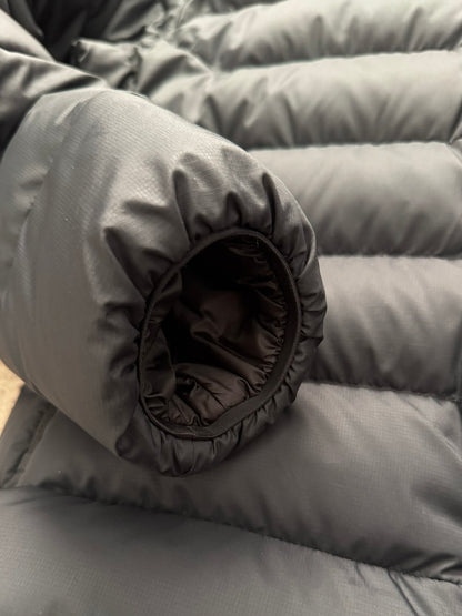 Arc'teryx Black Thorium Hooded Puffer Down Jacket