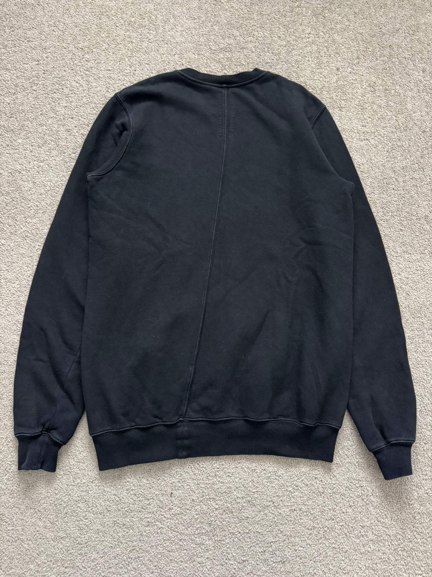 FW16 Rick Owens DRKSHDW Bleach "Vomit" Stain Sweatshirt