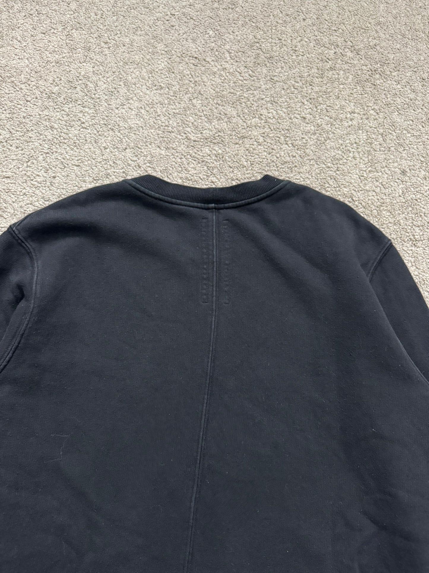 FW16 Rick Owens DRKSHDW Bleach "Vomit" Stain Sweatshirt