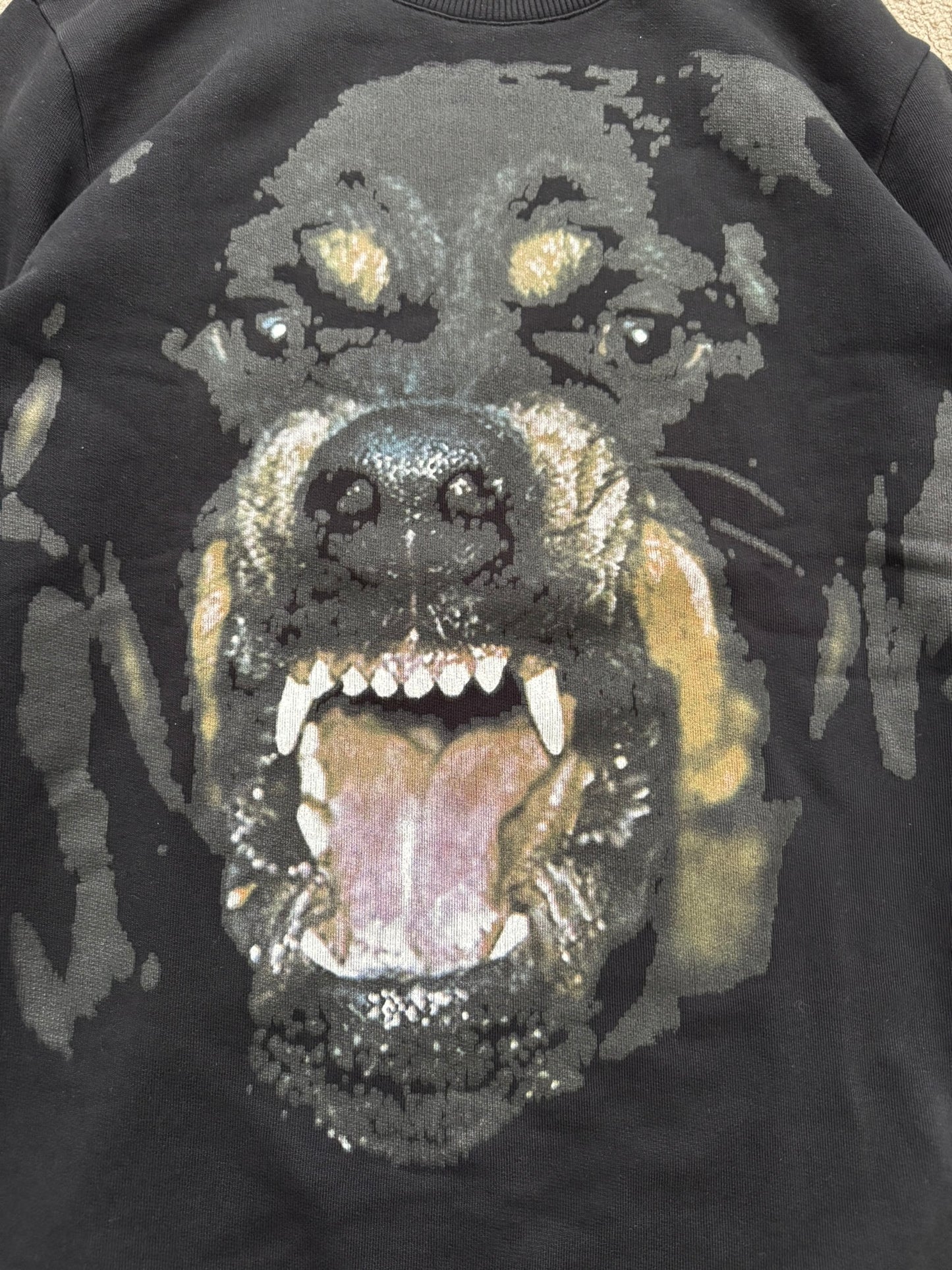 FW17 Givenchy by Riccardo Tisci Rottweiler Crewneck Sweatshirt