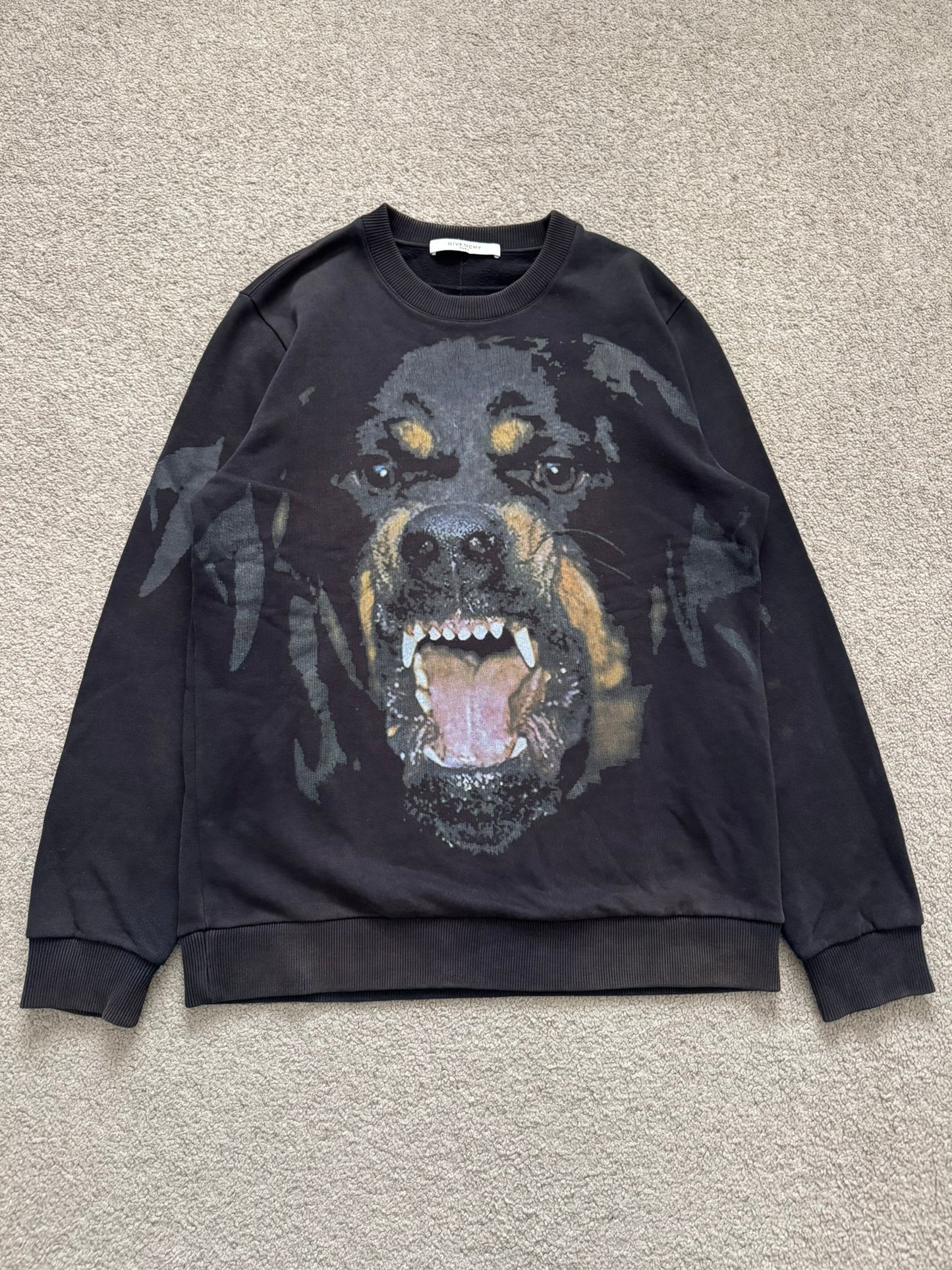 FW15 Givenchy by Riccardo Tisci Rottweiler Crewneck Sweatshirt