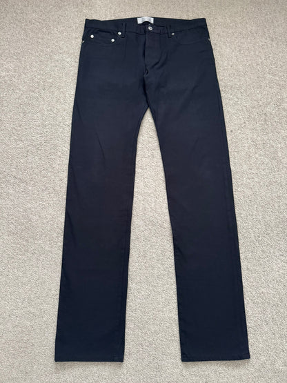 SS09 Dior Homme by Kris Van Assche MIJ Black Denim Jeans