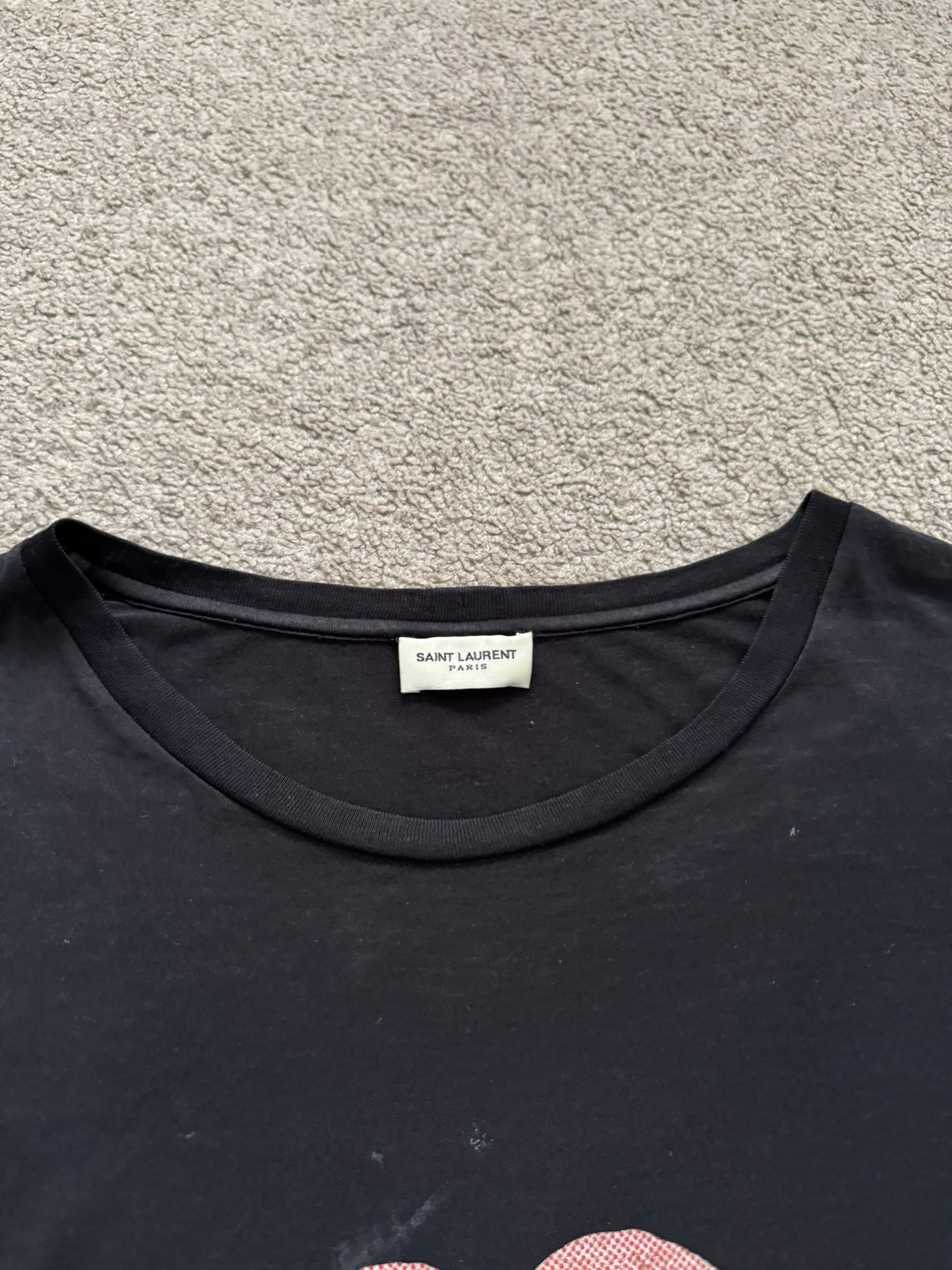 SS15 Saint Laurent by Hedi Slimane Blood Luster T Shirt