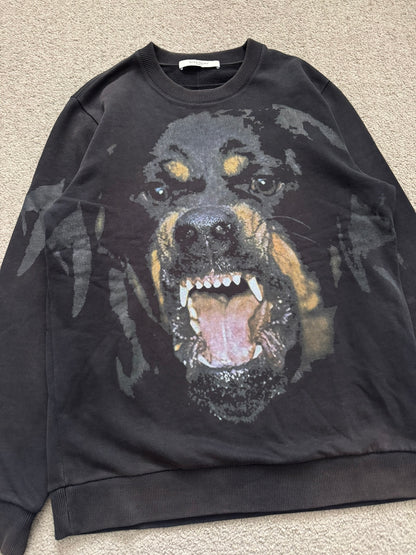 FW15 Givenchy by Riccardo Tisci Rottweiler Crewneck Sweatshirt