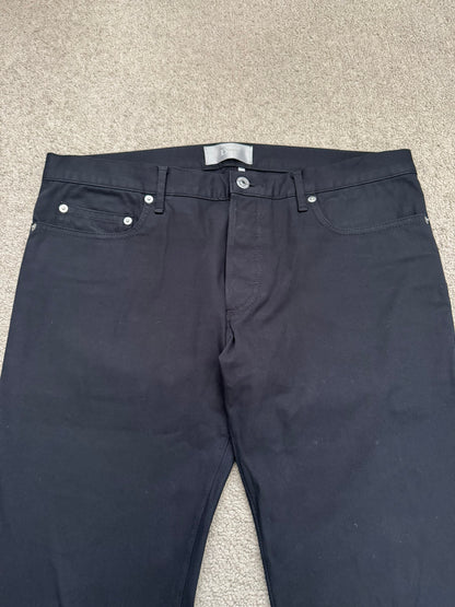 SS09 Dior Homme by Kris Van Assche MIJ Black Denim Jeans