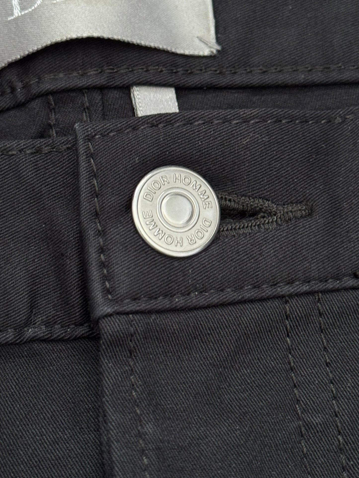 SS09 Dior Homme by Kris Van Assche MIJ Black Denim Jeans