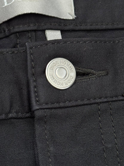 SS09 Dior Homme by Kris Van Assche MIJ Black Denim Jeans