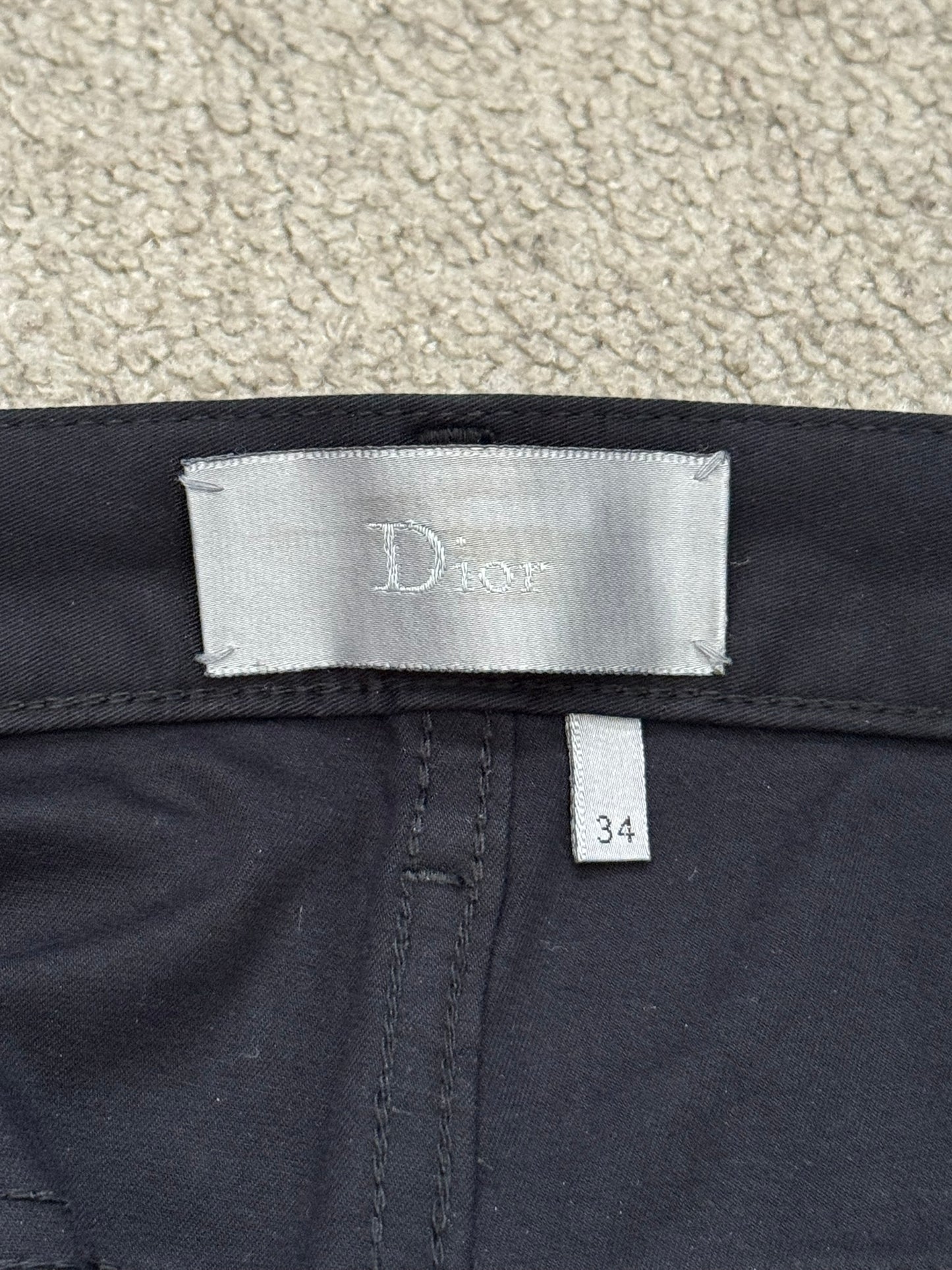 SS09 Dior Homme by Kris Van Assche MIJ Black Denim Jeans