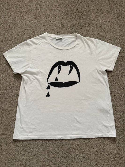 SS15 Saint Laurent by Hedi Slimane Blood Luster T Shirt