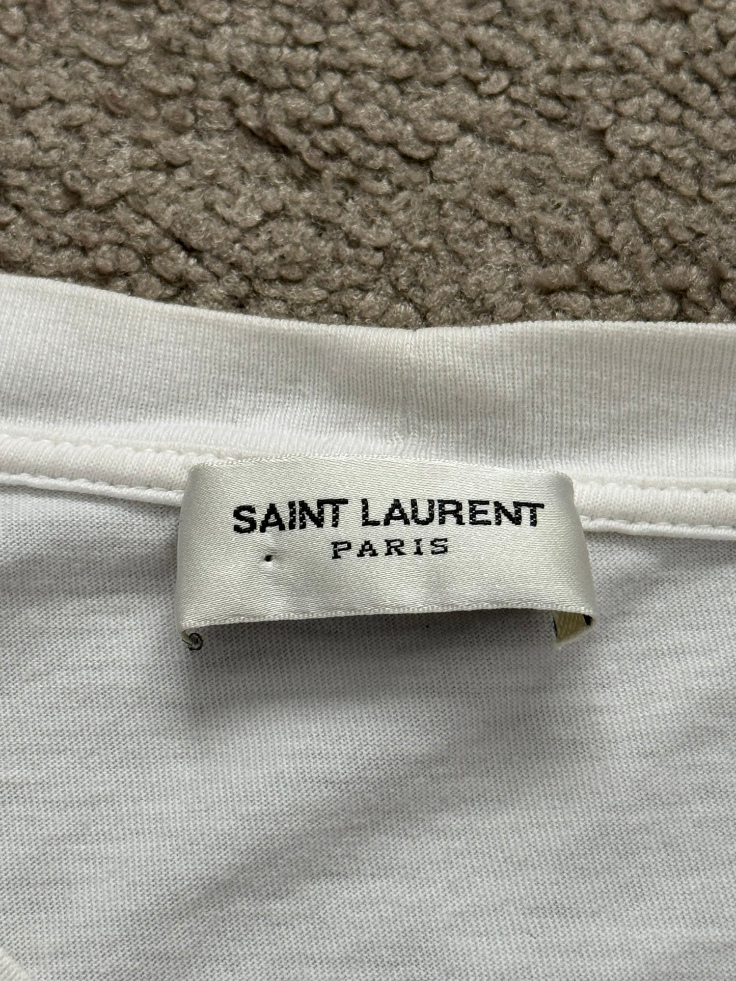 SS15 Saint Laurent by Hedi Slimane Blood Luster T Shirt